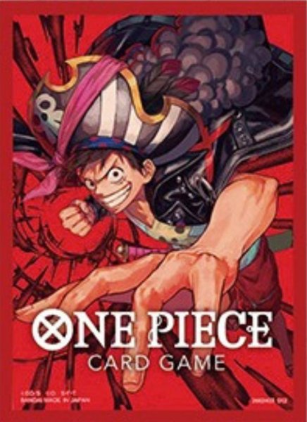 画像1: 【10枚セット】オフィシャルカードスリーブ 2 モンキー・D・ルフィ(ONE PIECE FILM RED) 【スリーブ】 (1)